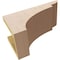 Ekena Millwork 6"W x 12"D x 6"H Wide Yorktown Rough Cedar Woodgrain TimberThane Corbel, Primed Tan CORUR06X12X06YORRCPR - alternate 4